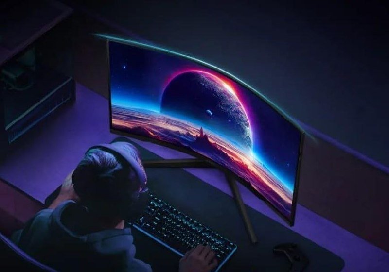 Monitor Gamer Samsung Odyssey G5, 27, QHD, 165Hz Cor Preto