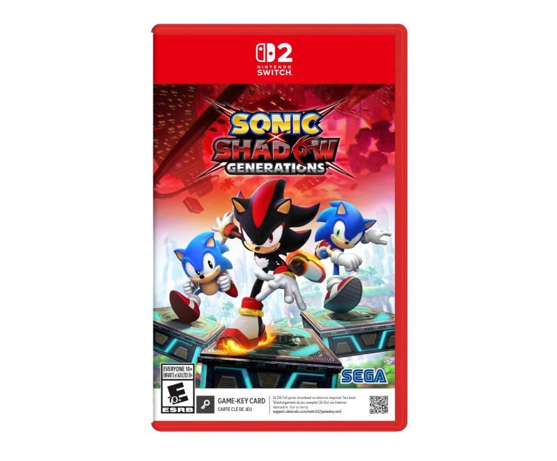 Jogo Sonic X Shadow Generations, Mídia Física, Switch 2