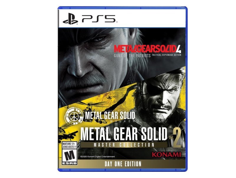 Jogo Metal Gear Solid: Master Collection: Vol. 2, Mídia Física, PS5