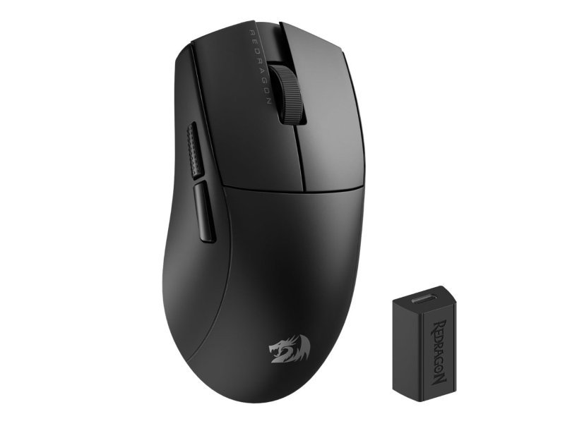 Mouse Gamer Redragon King Pro 4k Preto PAW3395