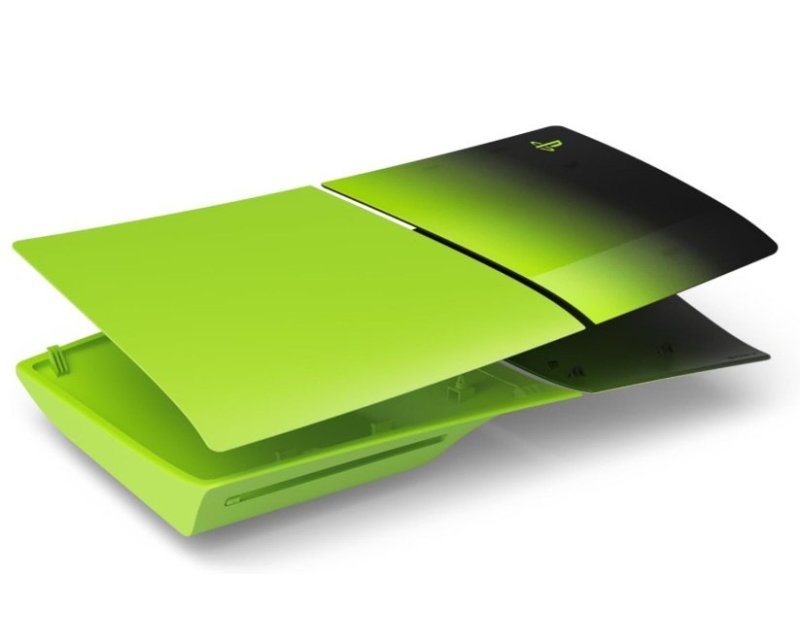 Tampas do console PlayStation 5 Slim – Remix Green