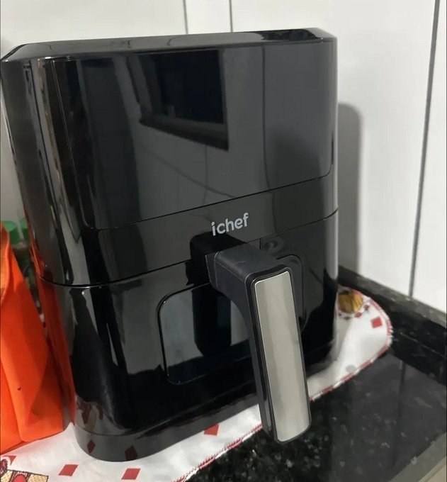 Fritadeira Elétrica Airfryer Ichef Smart Vision 6L 220v