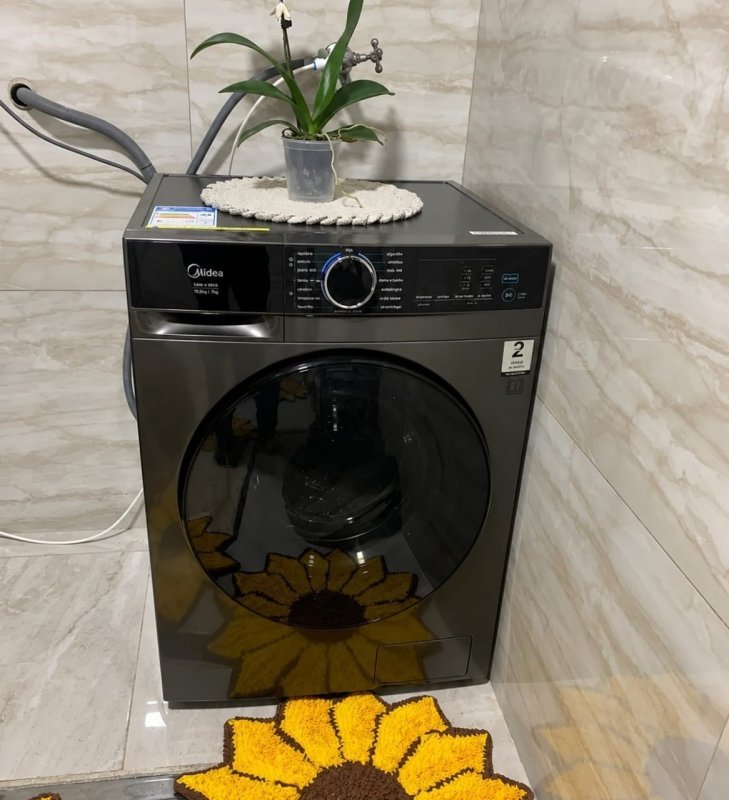 Lava E Seca 10,5kg Titanium Inverter Midea 110v