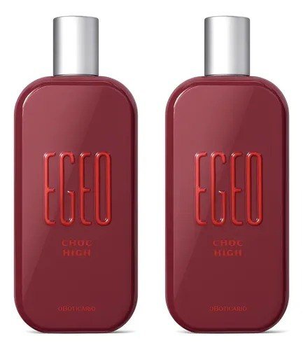Combo Egeo Choc High Desodorante Colônia 90ml (2 itens)