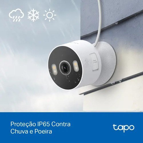 TP-Link Tapo C113 Câmera de Segurança Wi-Fi 2K 3MP IP65 Interna e Externa