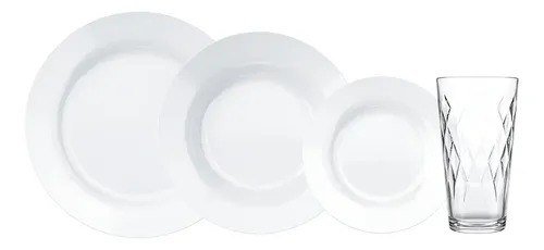 Aparelho De Jantar 16 Peças Duralex Menu