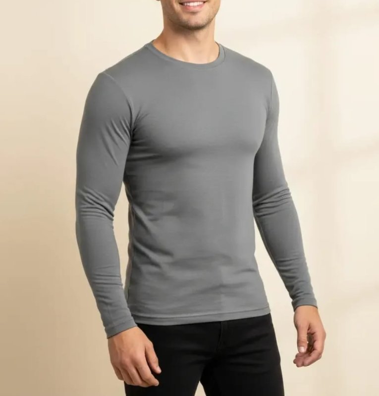 Camisa Manga Longa Uv 50+ Proteção Uva Uvb Slim Segunda Pele
