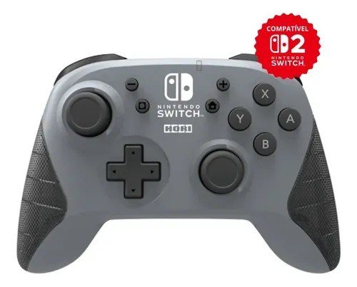 Controle Hori Horipad Wireless Para Nintendo Switch (Gray)
