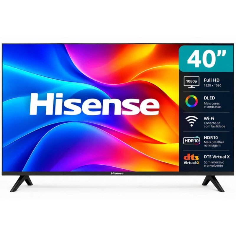 Smart TV Hisense 40" Full HD DLED