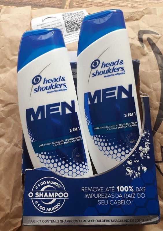 Head & Shoulders Shampoo Anticaspa Men 3 em 1, 400 ml