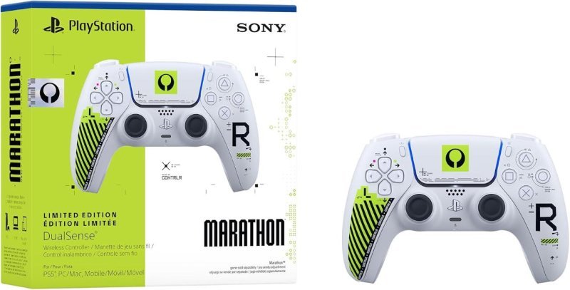 Controle sem fio PlayStation DualSense™ – Edição Limitada Marathon