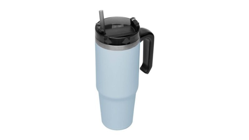 Copo Térmico SlimTerm 890ml Aço Inox Wolff Azul