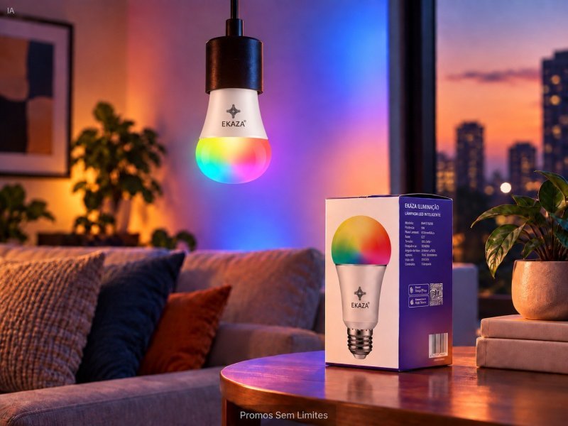 Lâmpada Inteligente Ekaza RGB 9W
