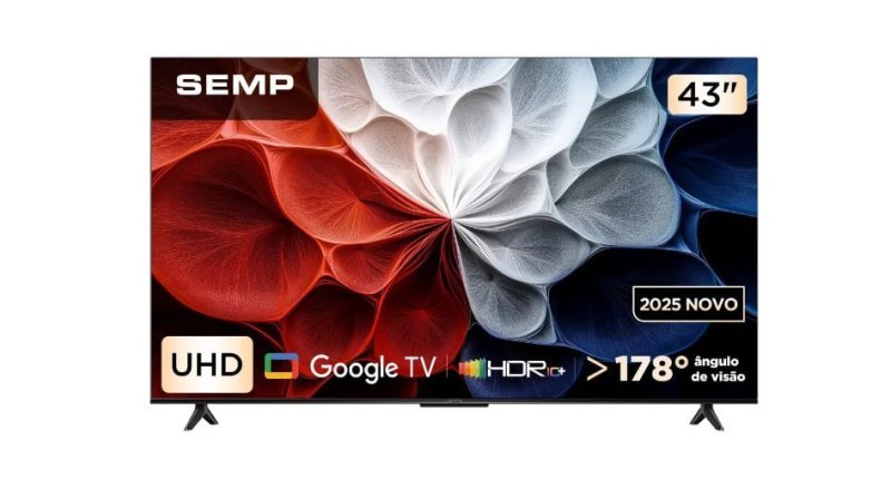 Smart Tv Semp 43 Polegadas Led 4K Uhd S62