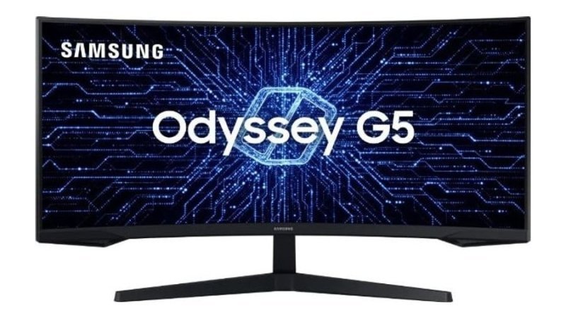 Monitor Gamer Curvo Samsung Odyssey G5, 34'' Qhd 165hz