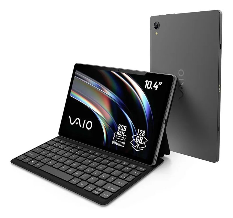 Tablet VAIO TL10 8GB 128GB Octa-Core 10,4" 2K 4G WiFi com Teclado