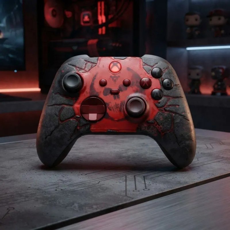 Pré-Venda Controle Sem Fio Xbox Series Edição Limitada Gears Of Wars E-day + Frete Grátis