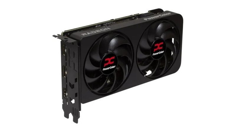 Placa De Vídeo Powercolor Radeon RX 9060 Xt Reaper, 8GB, 128-bit