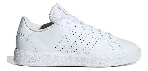 Tênis adidas Advantage Base 2.0 Feminino Leve Confortável Branco Liso 35 Br