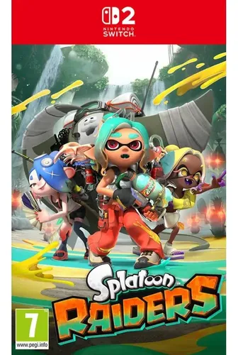 Splatoon Raiders - Switch 2 Mídia Física Lacrado Europeu