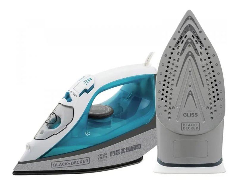 Ferro de Passar Black+Decker FX3060 Azul/Branco