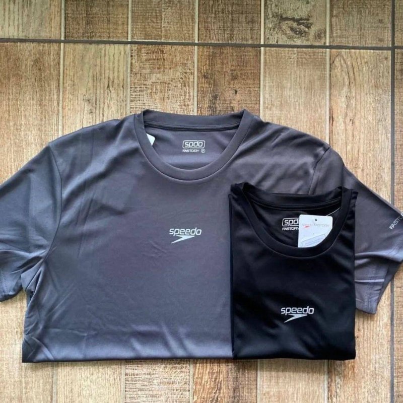 Kit 2 Camiseta Masculina Speedo Dry Fit Manga Curta Academia
