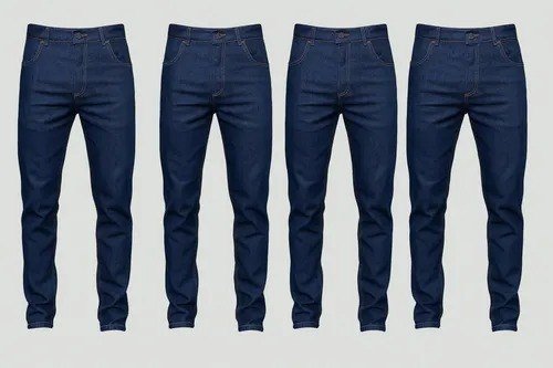 Kit 4-calças Jeans Ideal Trabalho Pesado Reforçada Elastano