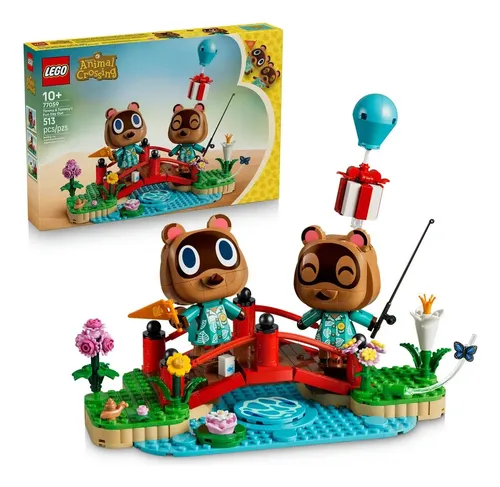 LEGO Animal Crossing: Dia divertido com Timmy e Tommy