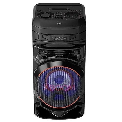 Caixa de Som LG Xboom RNC5 com Bluetooth Função DJ 200W Bivolt Preto RNC5.ABRALLK