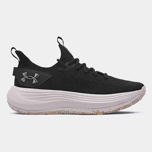 Tênis Masculino Hooper Under Armour Black/white/metpewter Liso 42