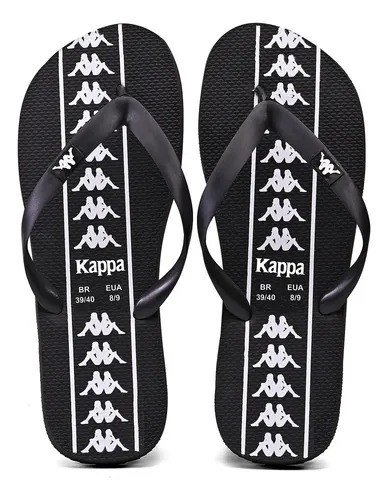 Chinelo Kappa Beach Adulto Unissex Em Borracha