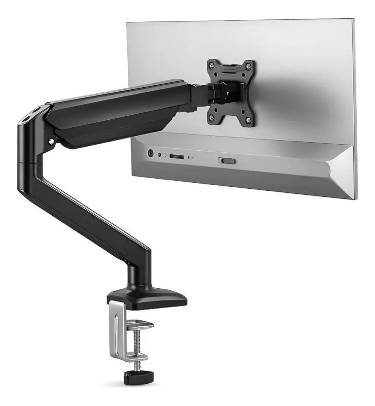 Suporte Monitor Articulado Ajustável 14 Até 32 A Gás Preto