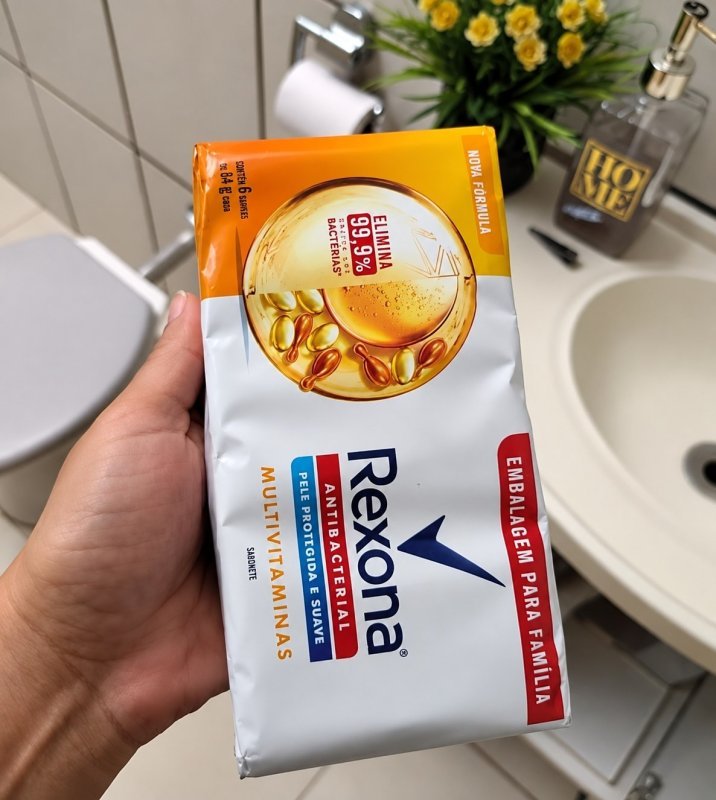 Rexona Sabonete Em Barra Multivitaminas 84G 6 Barras