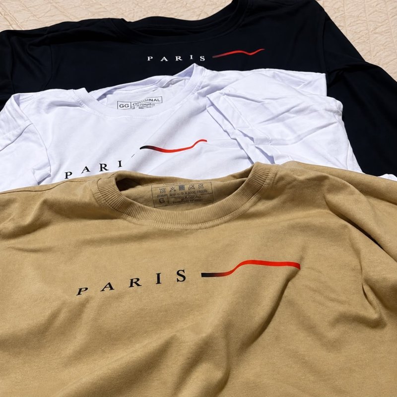 KIT DAS CAMISETAS DE PARIS