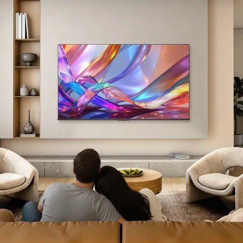 Smart TV Hisense HI-QLED 4K 50" polegadas com Processador AI, Dolby Vision Atmos e Compatibilidade Alexa - 50Q6QVV