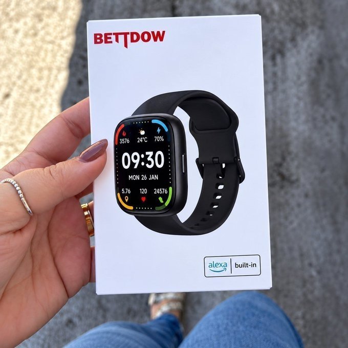 Relógio Smartwatch Bettdow IP68 + Frete Grátis