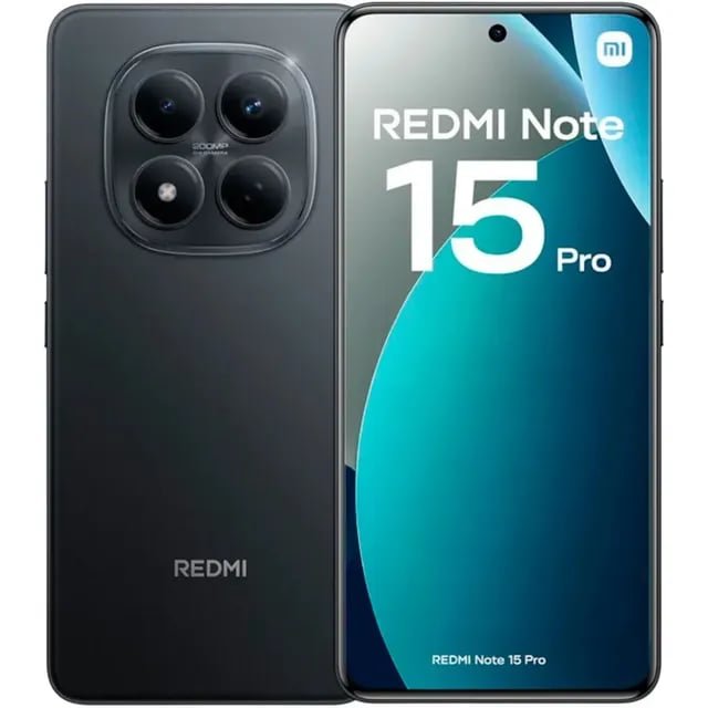 Xiaomi Redmi Note 15 Pro Dual Sim 256GB 8GB RAM Global Preto