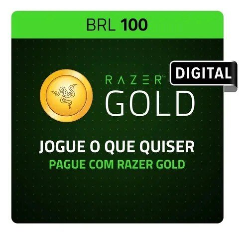 Razer Gold Digital R$ 100