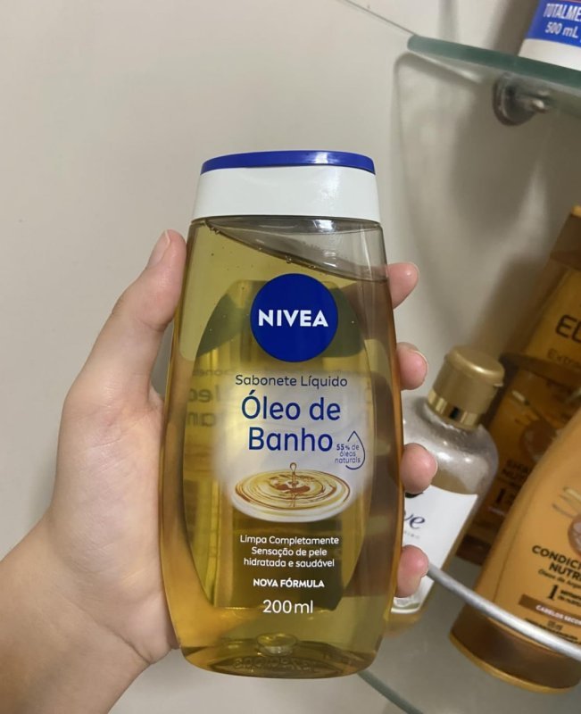 Sabonete Líquido Nivea Óleo de Banho 200ml