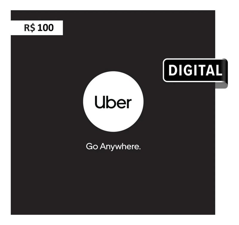 Uber Gift Card R$100 (digital)