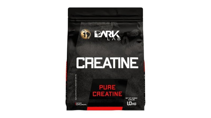 Creatina Monohidratada Pura 1kg Dark Lab Unidade Sem sabor
