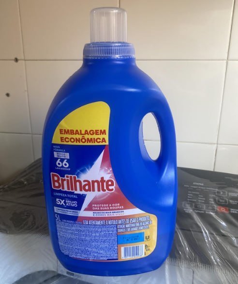 Sabão Líquido Brilhante Limpeza Total 5L