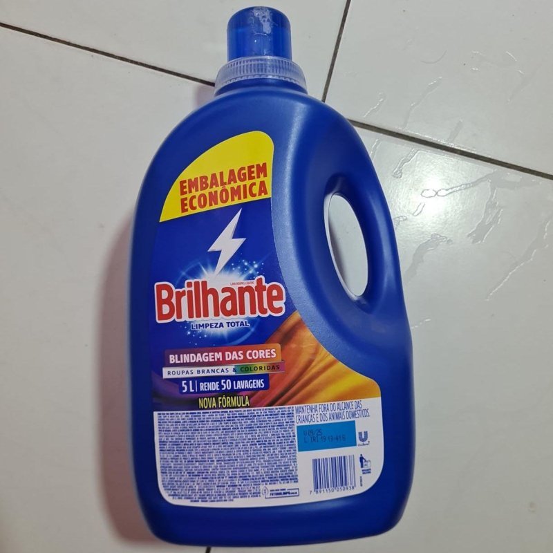 Brilhante Limpeza Total - Sabão Liquido 5L