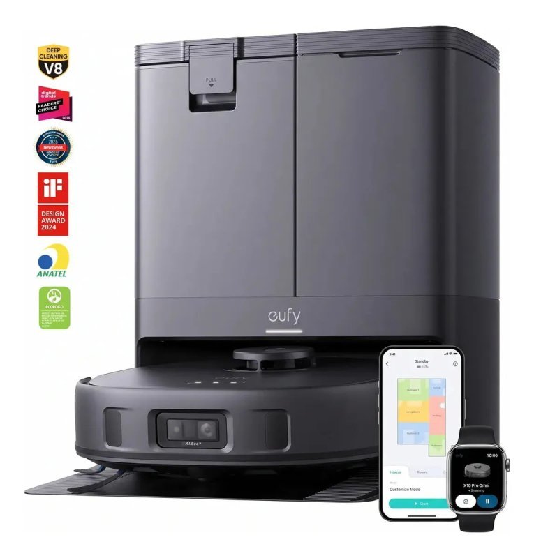 Robô Aspirador Anker eufy X10 Pro 4 em 1