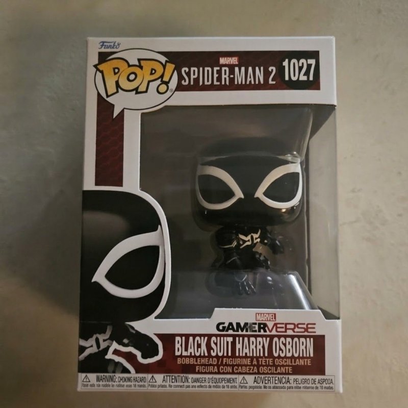 Funko Pop! Games: SM2VG - Harry Osborn (Black Suit) - Spider-Man 2 Video Game