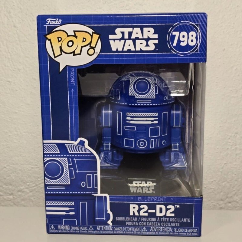 FUNKO POP R2-D2 STAR WARS BLUEPRINT