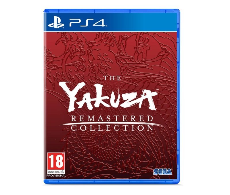 Jogo Yakuza Remastered Collection, Mídia Física, PS4