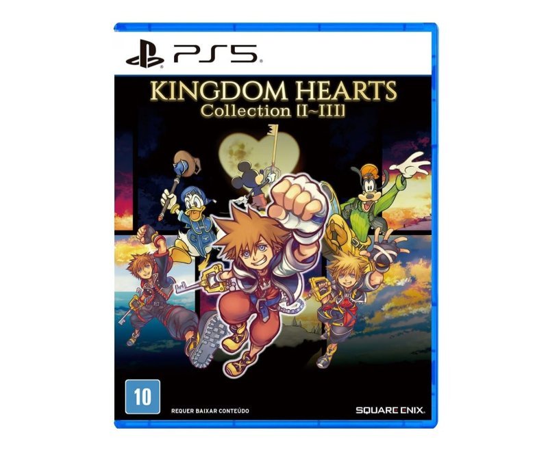 Jogo Kingdom Hearts: Collection [I-III], Mídia Física, PS5