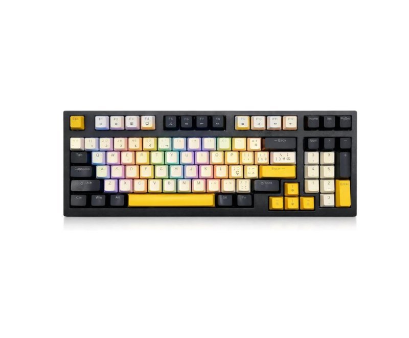 Teclado Gamer Mecânico ABNT2 Layout 85% USB, Preto