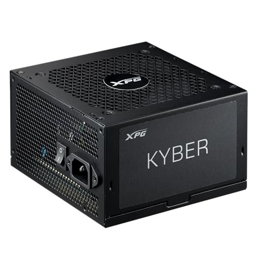 Fonte XPG Kyber II 850W Fonte de Alimentação ATX – Certificação Gold 80 PLUS e Cybenetics